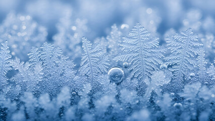 Frost Crystal Texture