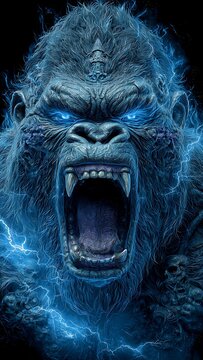 kingkong dan api