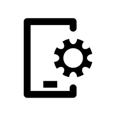 gear icon vector illustration