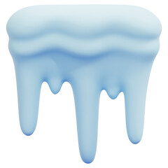 3D Snow Cap Icon