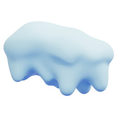 3D Snow Cap Icon