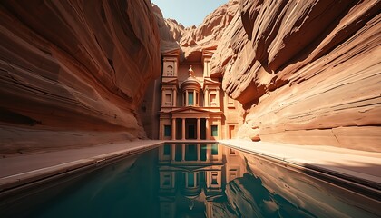 Horseshoe Bend in Arizona features the Colorado River carving through a majestic sandstone canyon landscape