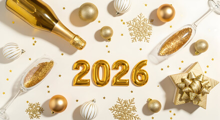 Collection of school supplies and stationery arranged diagonally on a green background isolated on white background