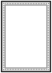 Elegant vector certificate frames featuring decorative borders.