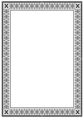 Elegant vector certificate frames featuring decorative borders.