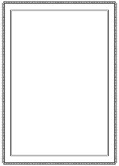 Elegant vector certificate frames featuring decorative borders.