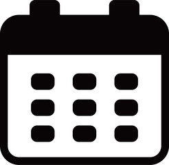 カレンダー アイコン / Calendar Icon &ndash; 日付・スケジュール・予定管理デザイン