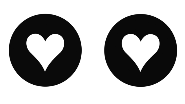 Show Your Love With This Heart Icon Ready To Be Used As A Profile Picture, Logo, Or Sticker For All Your Needs And Projects!