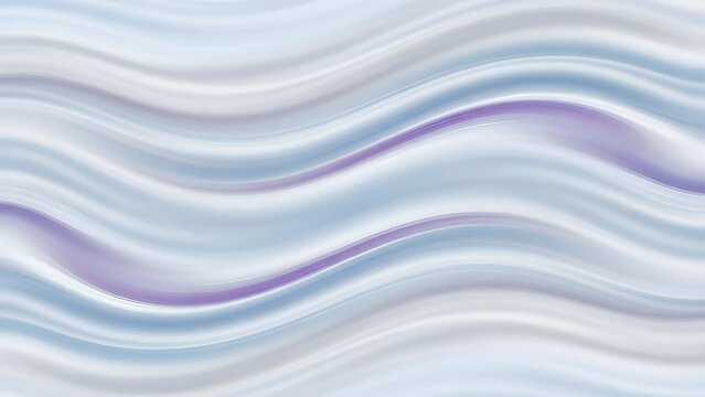 Gentle, flowing abstract waves in the colors of a dawn sky: pale blue, light gray, and a hint of wisteria. - Powered by Adobe