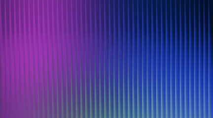Vertical ribbed texture with a gradient from purple to blue and green abstract background