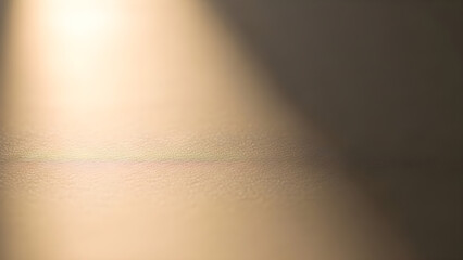 Soft golden sunlight streams across a textured surface creating a warm and inviting abstract background. isolated on white background