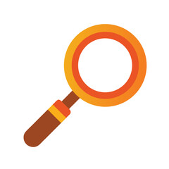 Vector Illustration of a magnifying glass