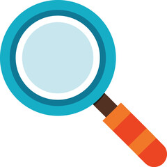 Vector Illustration of a magnifying glass