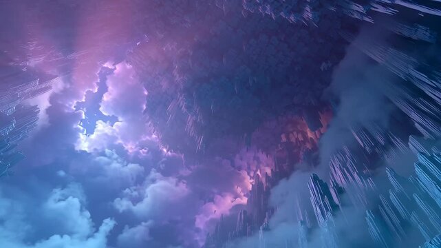 Ethereal Ice Cave - A Mesmerizing Journey into Frozen Realms.