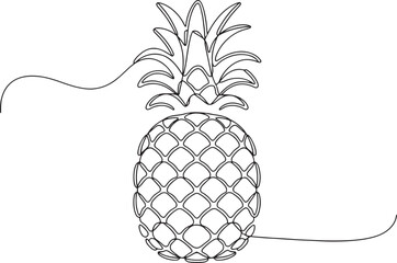 pineapple  illustration