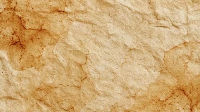 Seamless Background of Vintage Tea Stained Watercolor Paper Texture