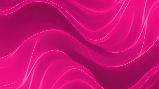 Abstract pink waves in smooth flowing texture design  