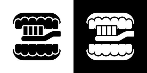 Oral Care Icon Vector Illustration. Flat Style Design Created For Creative Flexibility In Light And Dark Versions. 