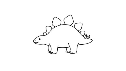 Scenery Landscape Line Art Coloring Image