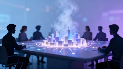 Generative AI collaboration shaping a digital city