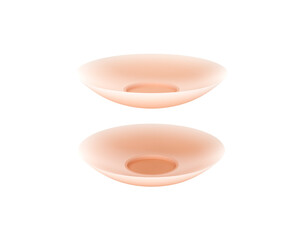 Seamless adhesive pasties for invisible support and coverage under clothing.