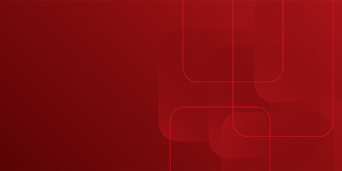 Top Red abstract background. Dynamic shapes composition. modern design