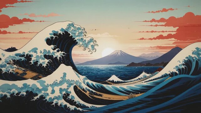 浮世絵風」の写真素材 | 2,962件の無料イラスト画像 | Adobe Stock