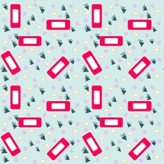 Tile pattern, paper pattern, fabric pattern