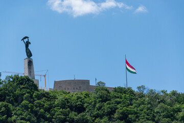 Gellert Hill Panorama Over Budapest