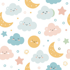 seamless vector pattern art deco style geometric