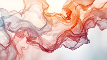 Generative AI- abstract colorful smoke
