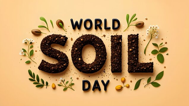 World Soil Day Eco-Friendly Sustainability Seed Growth Concept

