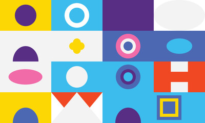 Abstract geometric background 