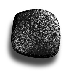 Dark gray black rough speckled stone abstract object texture