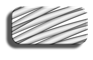 Horizontal brush strokes subtle texture rectangular digital icon button