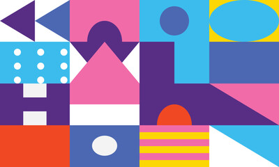 Abstract geometric background 