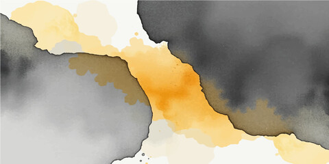 Old paper texture map of European country borders with a grunge cloud silhouette design