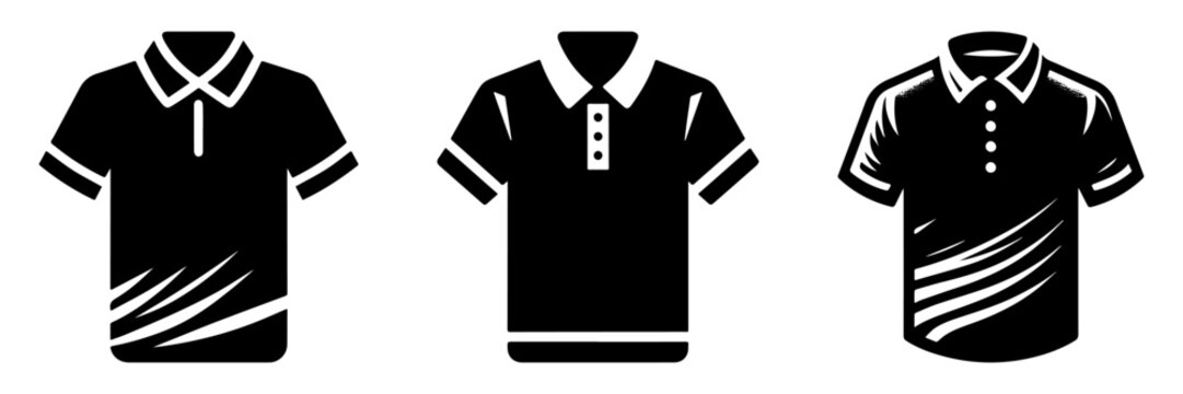 Black Polo Shirts Collection: Stylish Apparel Designs.
