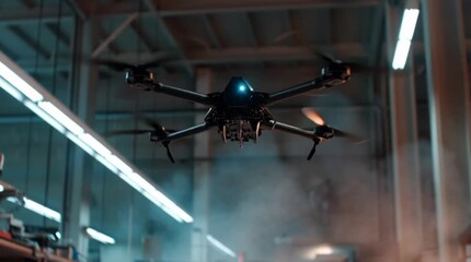 Unmanned Aerial Vehicle in Industrial Setting