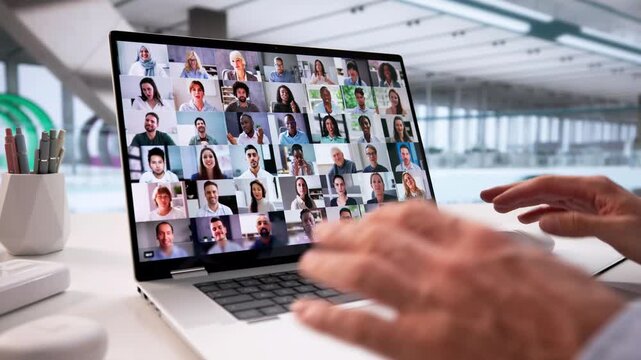 Virtual Financial Conference: Online Business Meeting
