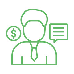Financial Advisor Icon