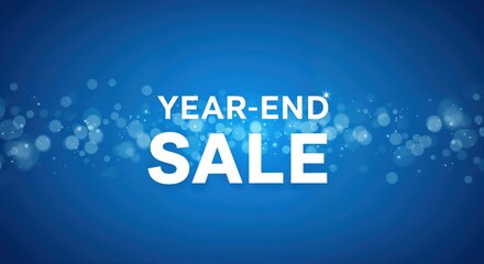 Year-End Sale Banner: Captivating year-end sale banner, promoting special offers and deals during the holiday shopping season.