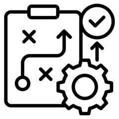 Strategy Execution Icon