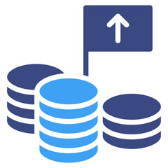 Fototapeta premium Cost Leadership Icon