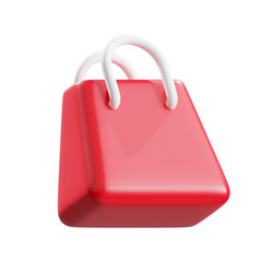 3d render social media shopping bag icon  © prayoga work