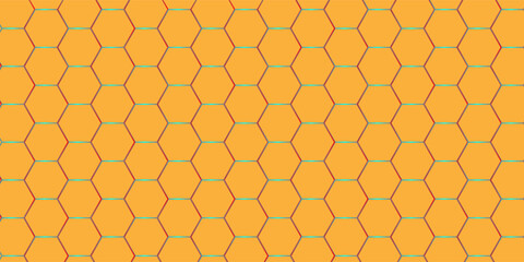 Vector abstract 3d hexagon. Background hexagon element. Vector graphics