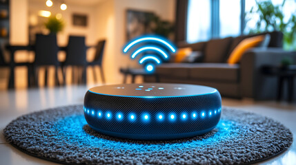 Smart Speaker in Living Room