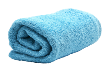 Quick-Dry Microfiber Pet Towel isolated on transparent background