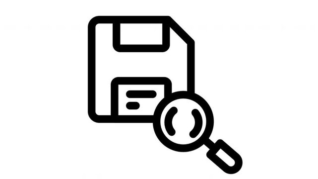 search floppy disc animation
