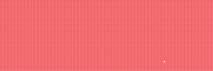 Red color mini size square grid fabric sheet